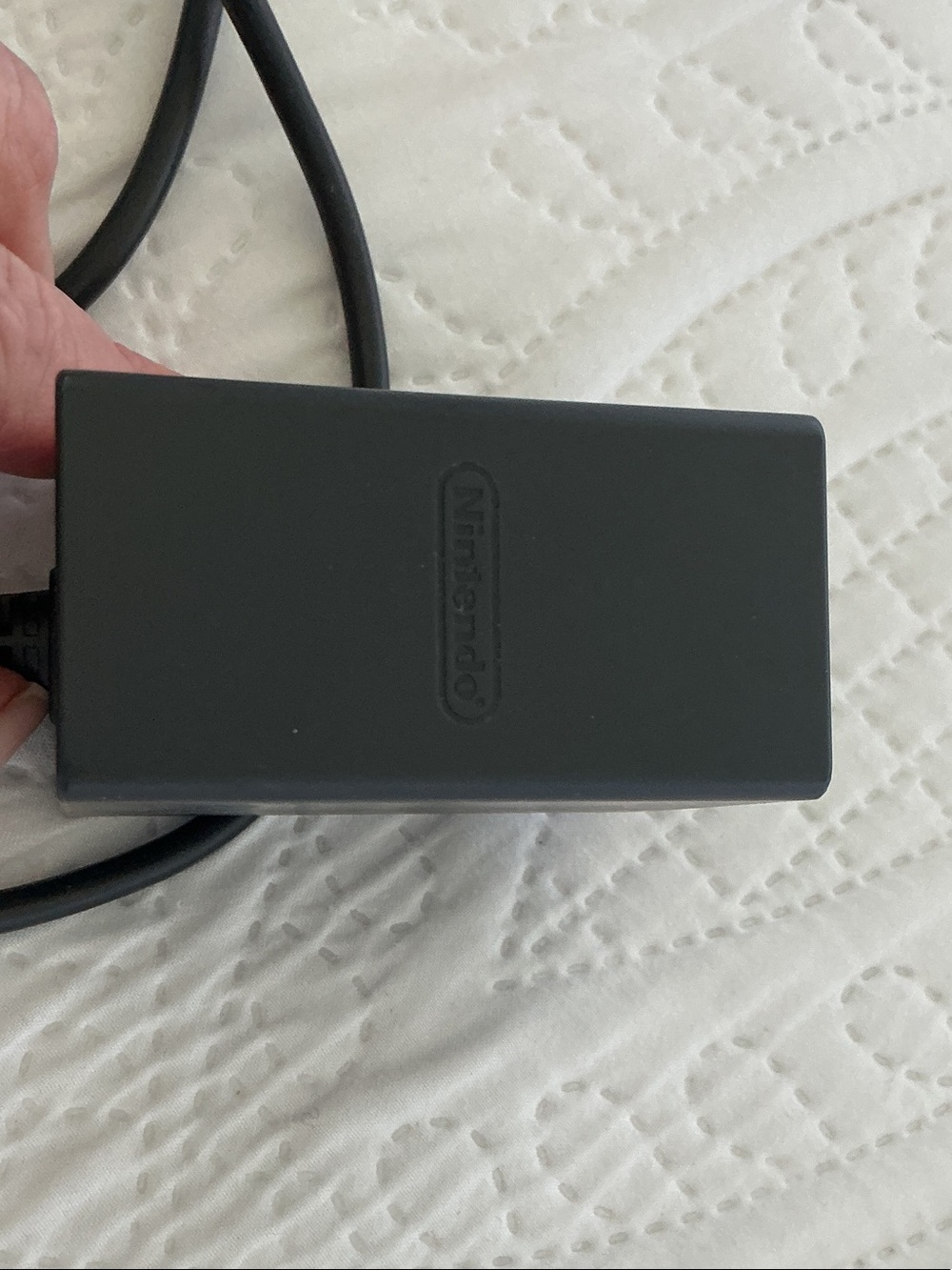 Nintendo Black AC Power Adapter Cable. Original. Model HAC-002.